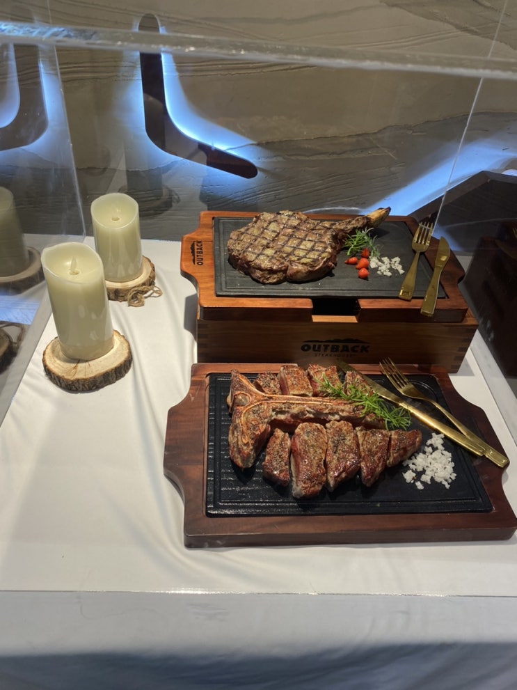  아웃백 런치세트 리뉴얼 메뉴, 러브페어링 이벤트 럭키드로우 추첨 후기