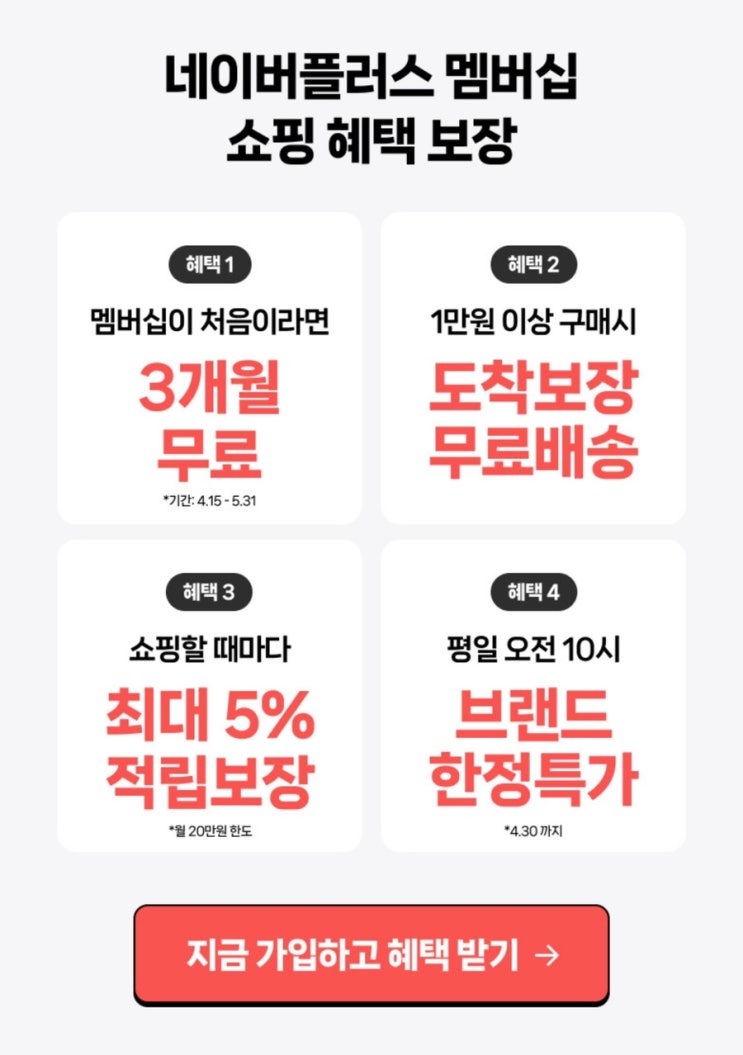  쿠팡 와우 환불 방법 feat.네이버 플러스 멤버십 3개월 무료