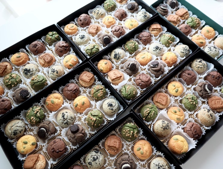  부산 답례떡 감사인사하기 좋은 떡 디저트 간식선물 상견례선물 구움찰떡