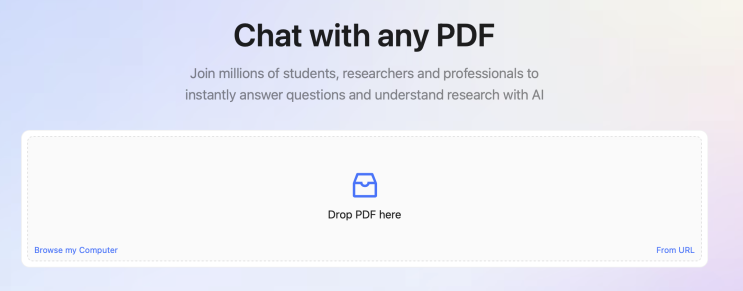 PDF 요약, 분석해주는 AI 서비스 - 레포트, 과제, 논문작성, 리뷰 (ChatPDF)