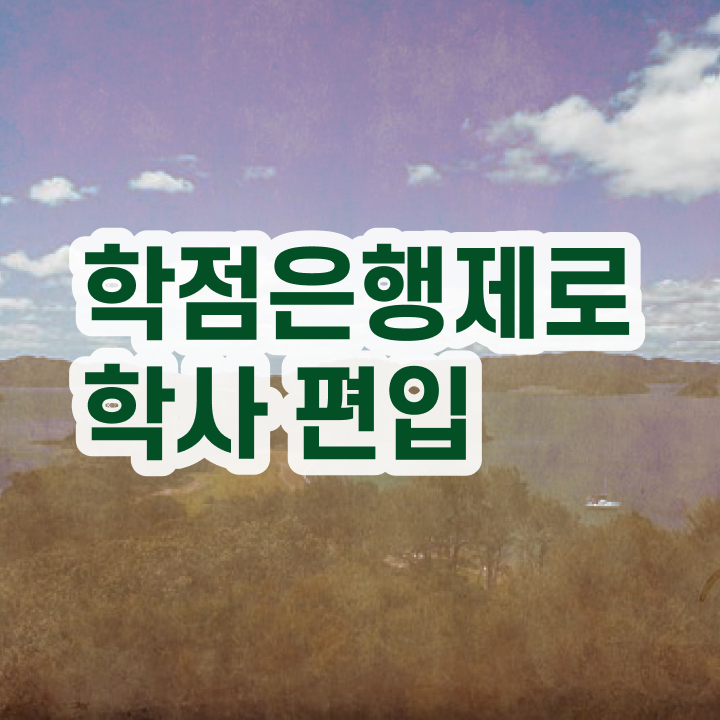  학점은행제 신청방법 , 학점은행제 전문멘토 이 항목만 간단하게 검토해 보세요