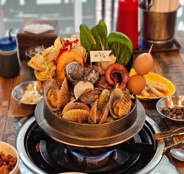  인계동맛집 애월/점심엔 한식뷔페, 저녁엔 조개구이?