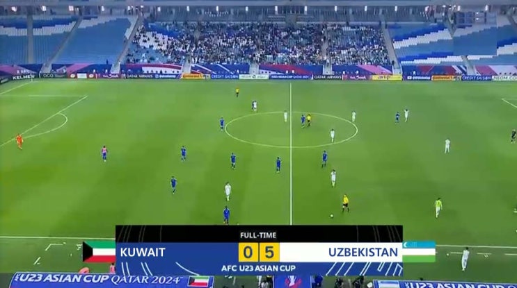  AFC U-23 아시안컵 D조 2차전 쿠웨이트 vs 우즈벡