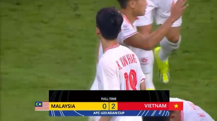  AFC U-23 아시안컵 D조 2차전 말레이시아 vs 베트남