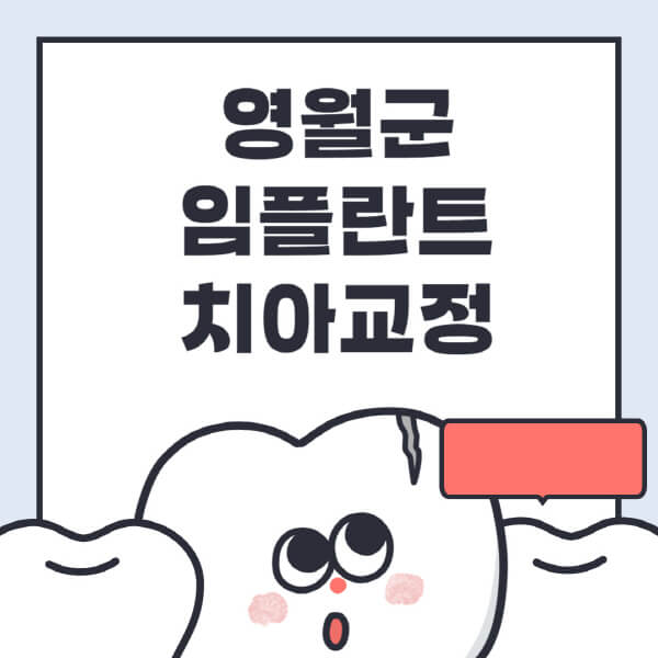  영월군 임플란트 치아교정, 최적의 전문병원과 가격 정보!