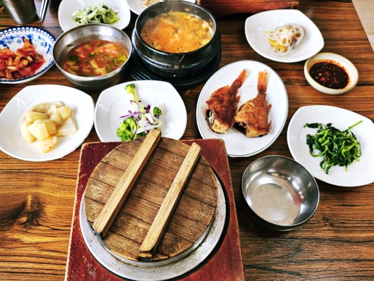 대구 동구 지묘동 맛집 다모아 식당 돌솥밥 청국장 팔공산 밥집