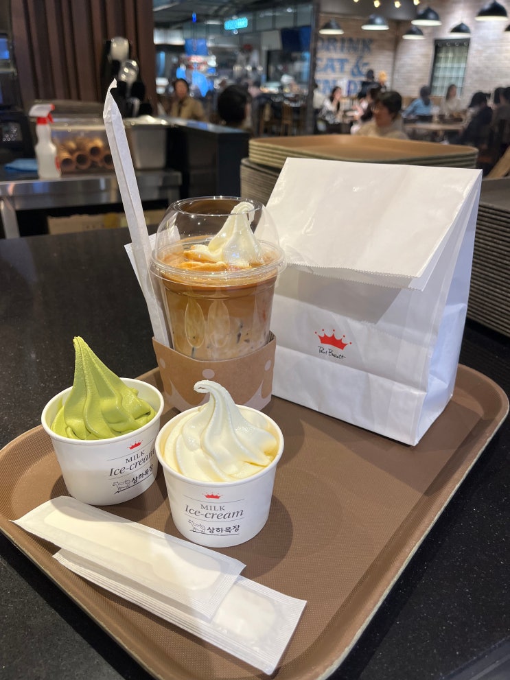  광주 신세계백화점 푸드코트 도리쿤 또이또이베트남 폴바셋
