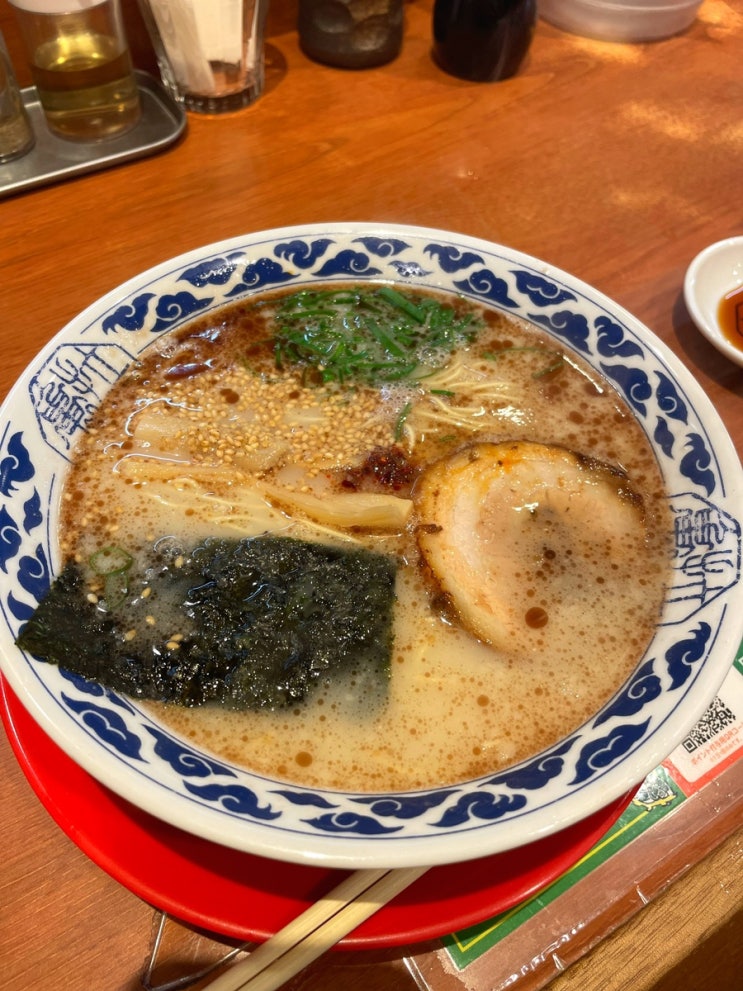  일본 오사카 맛집! 도톤보리 라멘 전문점“규슈라멘키오”