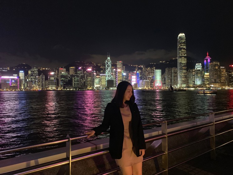 홍콩 자유여행 야경 심포니 오브 라이트 침사추이 스타의 거리 인생샷