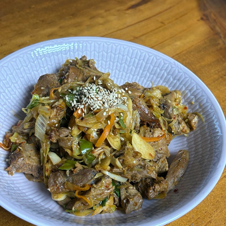  남은 족발 볶아서 맛있게 먹기!
