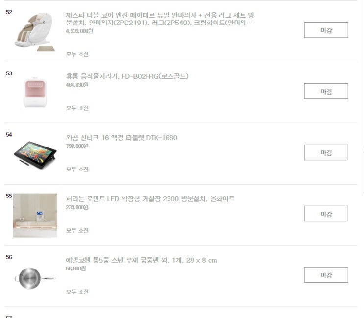  24년 1월~ 올해의 쿠팡 체험단 고가, 저가 선정 이야기