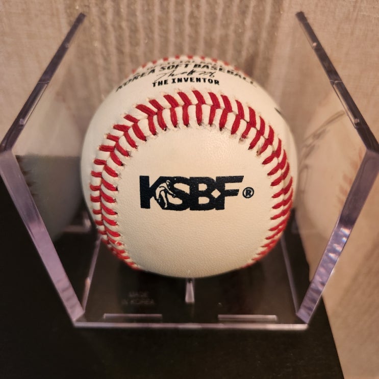 [KBO 굿즈] 한국연식<b>야구</b><b>연맹</b>(<b>소프트볼</b>) 공인구