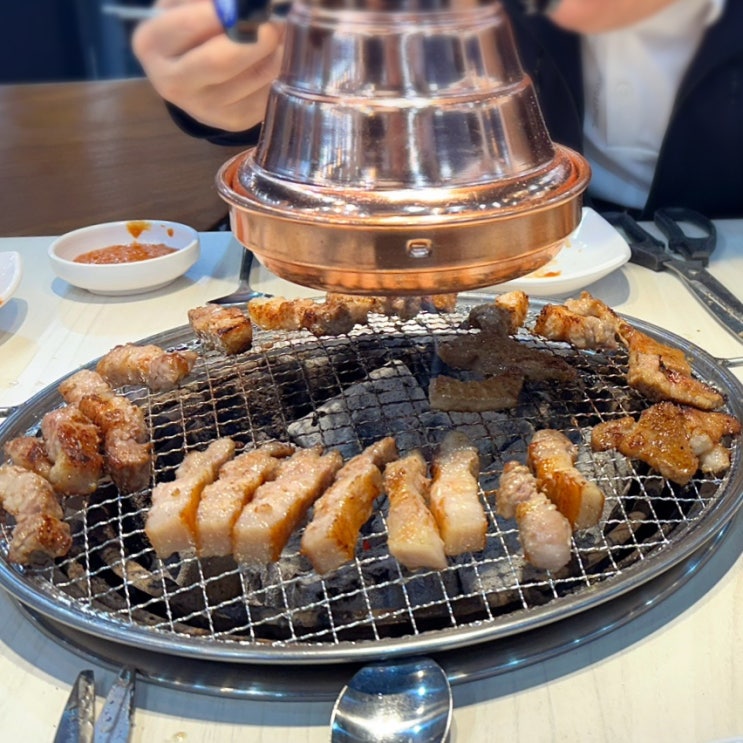  퇴사 47일차 아빠랑 명륜진사갈비 뿌시기.