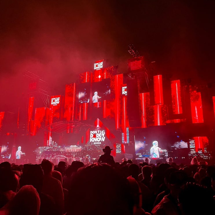  [율무일상] 2024 DLDK KOREA EDM 뮤직 페스티벌 즐기러 서울랜드 | Don't let daddy know (돈렛대디노)