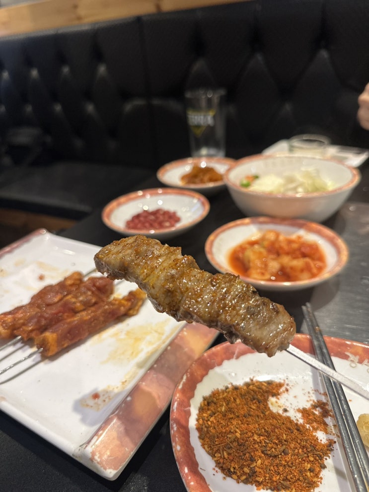  [구로디지털단지역 맛집] 경성양꼬치 구디 데이트 핫플 매콤한 얼큰만두탕도 드셔보셔!