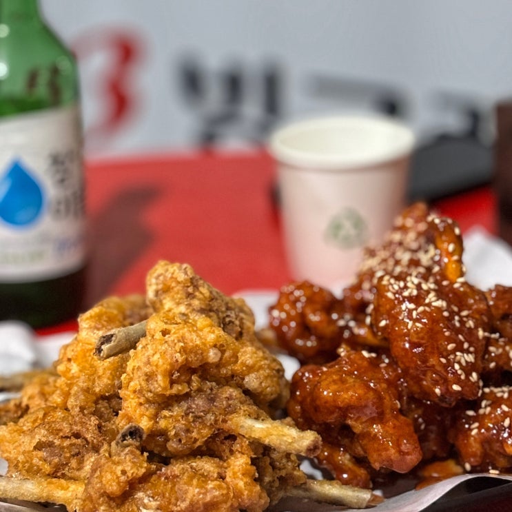  춘천 풍물시장 맛집, 온의동 노상 포장마차 오리날개튀김 하이덕