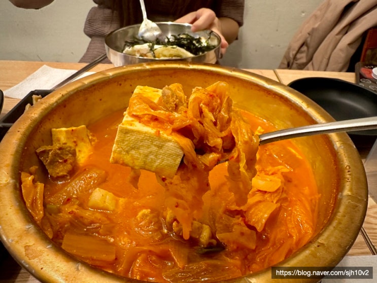 영등포구청 한식 맛집 팔팔찌개 영등포점 2인고찌세트 추천