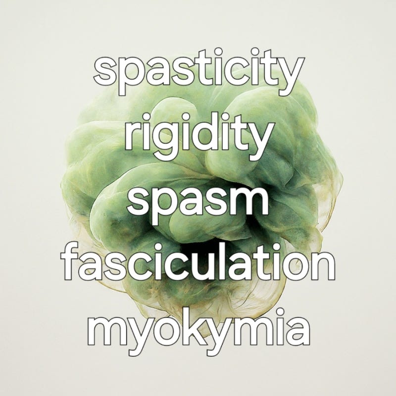 spasticity, rigidity, fasciculaion, myokymia, ... : 네이버 블로그