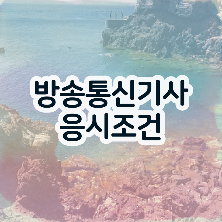  방송통신기능사 , 방송통신기사 시험응시자격 비전공 무경력자도 인강으로 학점따서 간편하게 달성하는 후기