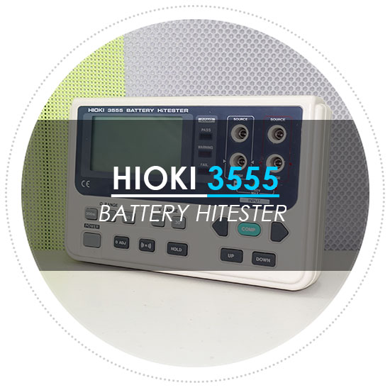  히오키 / Hioki 3555 배터리 하이테스터/Battery HiTester는 모든 기업의 필수적인 측전기~