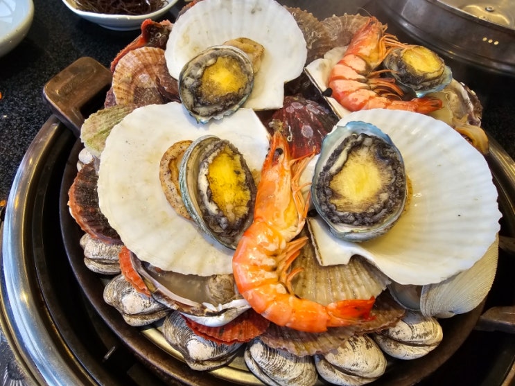  거제 장승포 바다뷰 조개찜 맛집 삼삼해물식당 장승포점