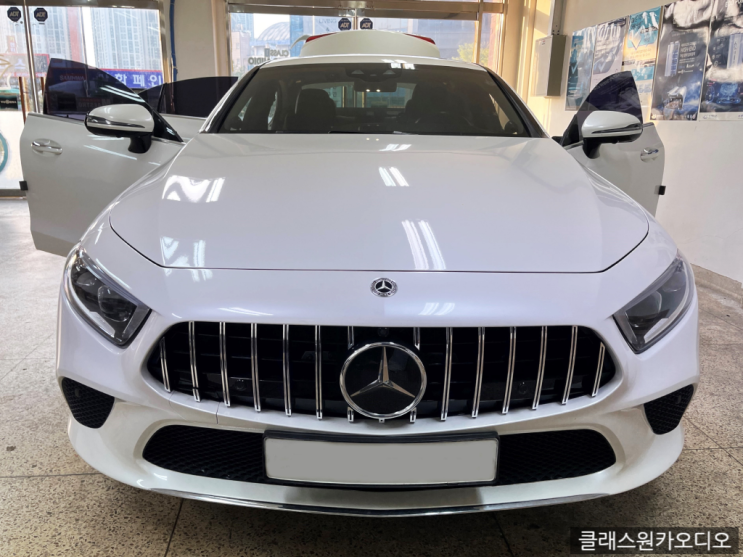  벤츠 CLS클래스 CDT 골드혼 GDT212 DSP 앰프 & 피닉스 골드 서브우퍼 튜닝 (feat 18MY CLS400d)