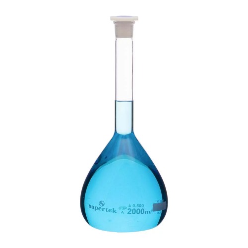  [유리초자] USP 메스 용량 투명 플라스크, Class A USP Volumetric Clear Flask, Class A