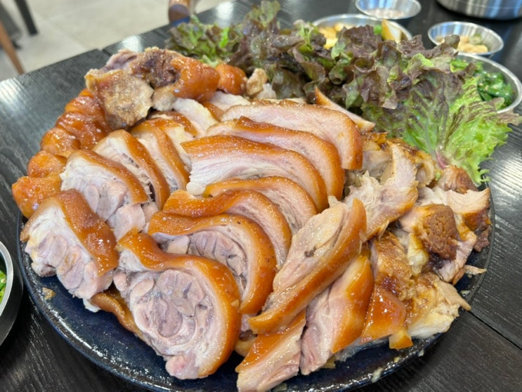  분당 정자동 윤밀원 족발 양무침 테이블링 예약 주차 팁