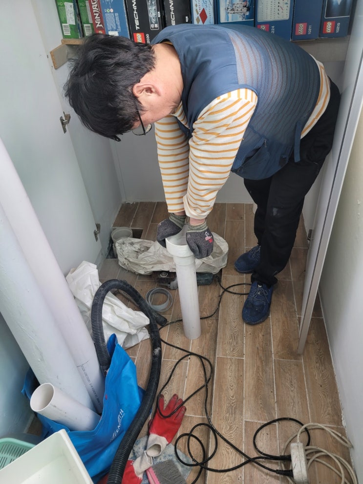  부산 해운대구 대우마리나 아파트 누수 우수관 및 부분 방수공사 해결