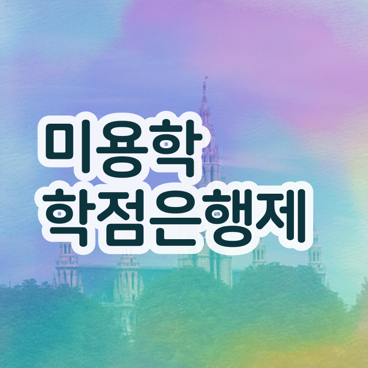  미용사종합면허증 , 비전공자도 국가미용자격증 끝냈어요