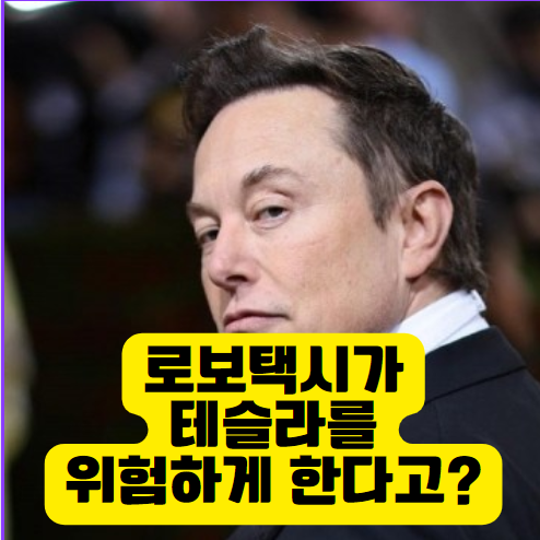 일론 <b>머스크 로보택시</b> 꿈, 오히려 테슬라를 혼란에 빠트려!!