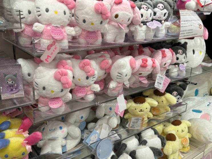  후쿠오카 산리오샵 하카타 산리오 갤러리 캐널시티 위치 영업시간 입점 시간