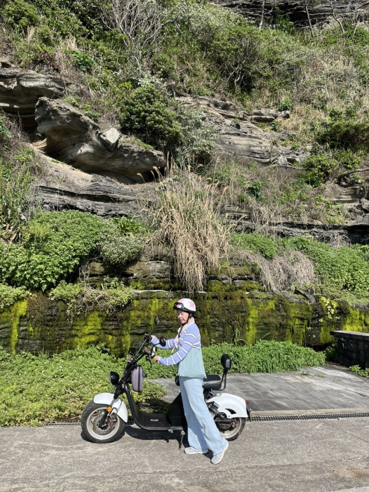  [제주도] 전기바이크 타고 수월봉~노을 해안 코스 돌기