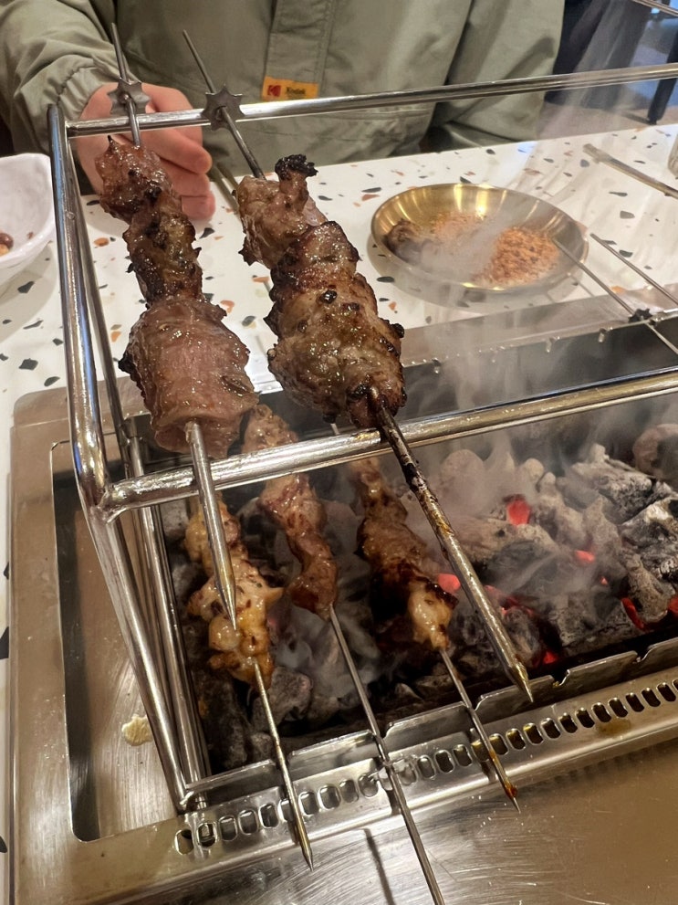  평택역 양 꼬치, 현지인 맛집  : 쨩후 미연양꼬치 닭날개