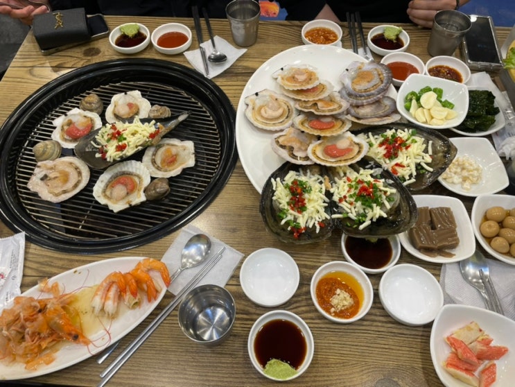  양양 맛집 낙산해수욕장 새벽까지 영업하는 조개구이 맛집 참새방앗간