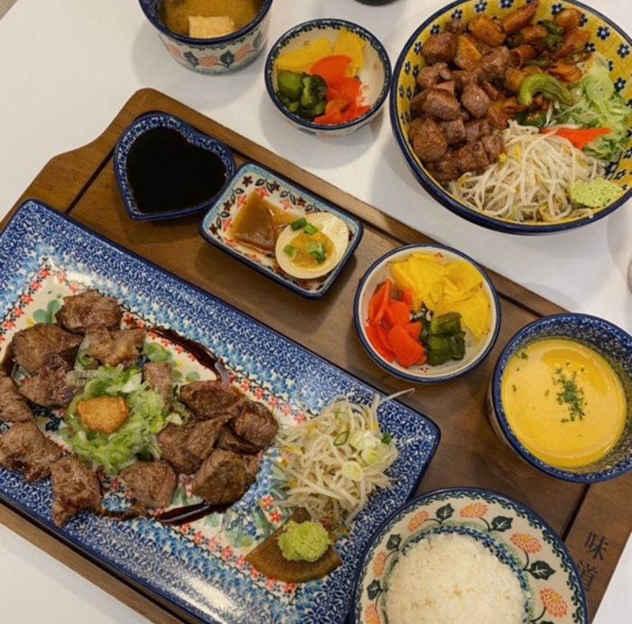  청주 복대동 맛집 미도인 청주 지웰시티 세련되고 레트로한 분위기 동서양 퓨전요리 가정식 스테이크 전문점