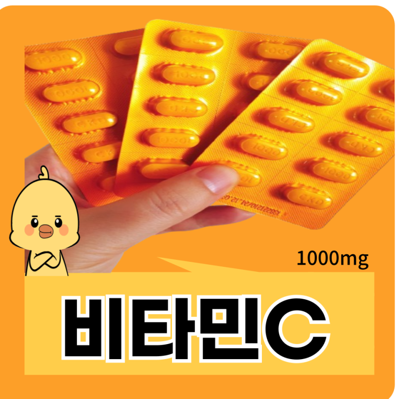 종근당 비타민 C 1000mg와 고려은단 비타민C 어떤 제품이 더 좋을까 차이점과 복용후기