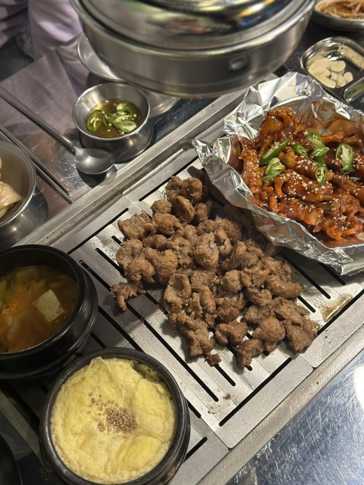  광주 수완지구 연탄구이 맛집 연탄이야기