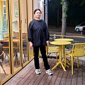 [퀸잇] 데일리 오피스 정장바지, LAVALEN 스트레이트 팬츠 퀸잇바지 너무 편해요~