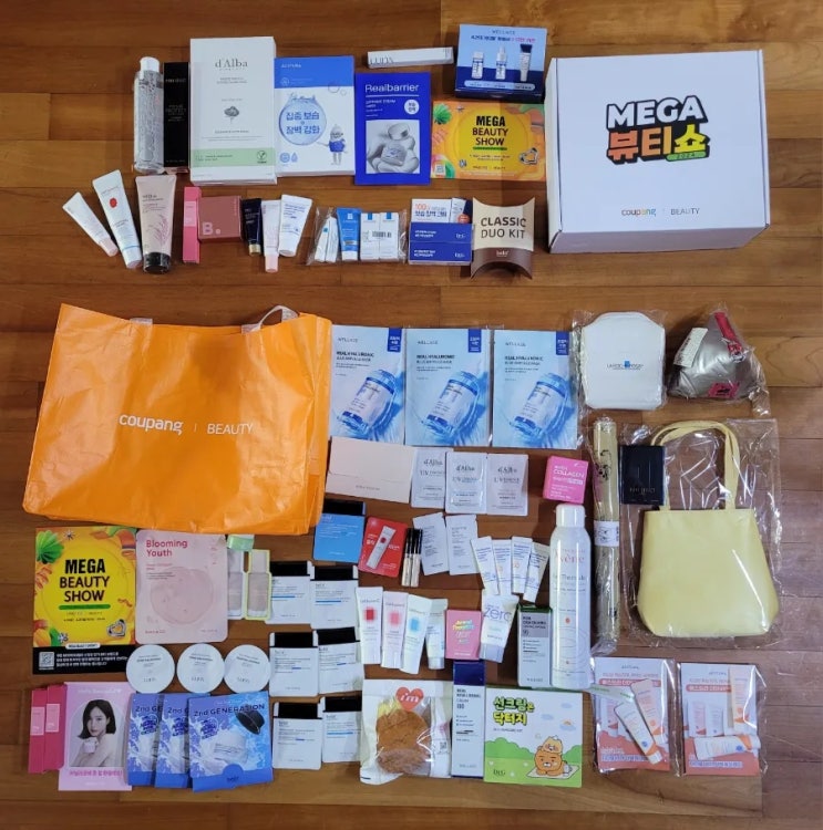  성수팝업:[쿠팡 메가뷰티쇼] 후기/ 너무 무거웠어요.진짜 많네요./6시간 포스팅했어요.