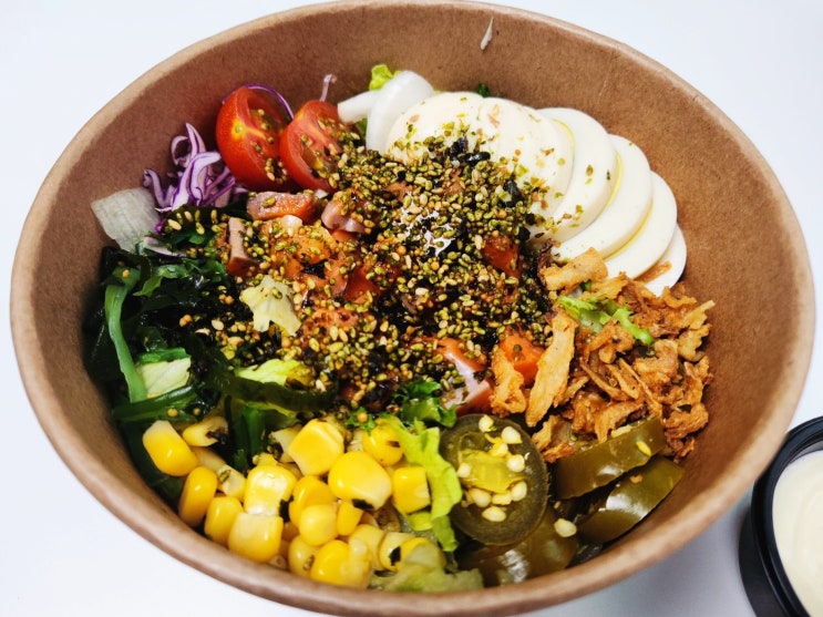  노원 포케 맛집 샐러드로우 앤 트라타 멕시칸 훈제연어 포케
