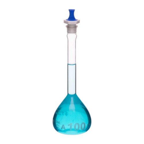  [유리초자] ASTM 소량 정밀 메스 용량 플라스크, Class A ASTM Small Volumetric Clear Flask, Class A