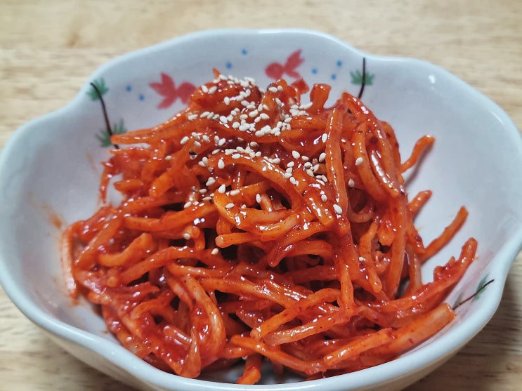  진미채 무침 레시피 달달한 고추장 진미채 만들기