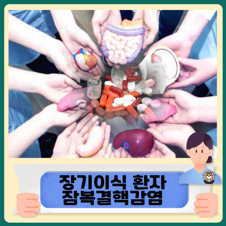  장기이식 환자 잠복결핵감염 진단방법 및 치료