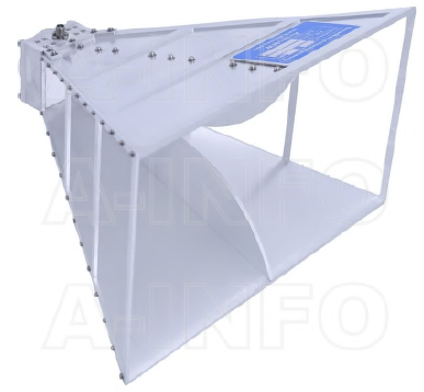  AINFO, 에이인포 광대역 혼 안테나, Broadband Horn Antenna, LB-8300-KF 0.8-30GHz 12dB Gain 2.92mm Female