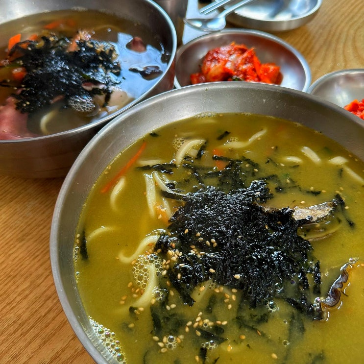 제주도 협재 맛집 협재칼국수 주차 및 보말칼국수 해물칼국수 내돈내산 후기
