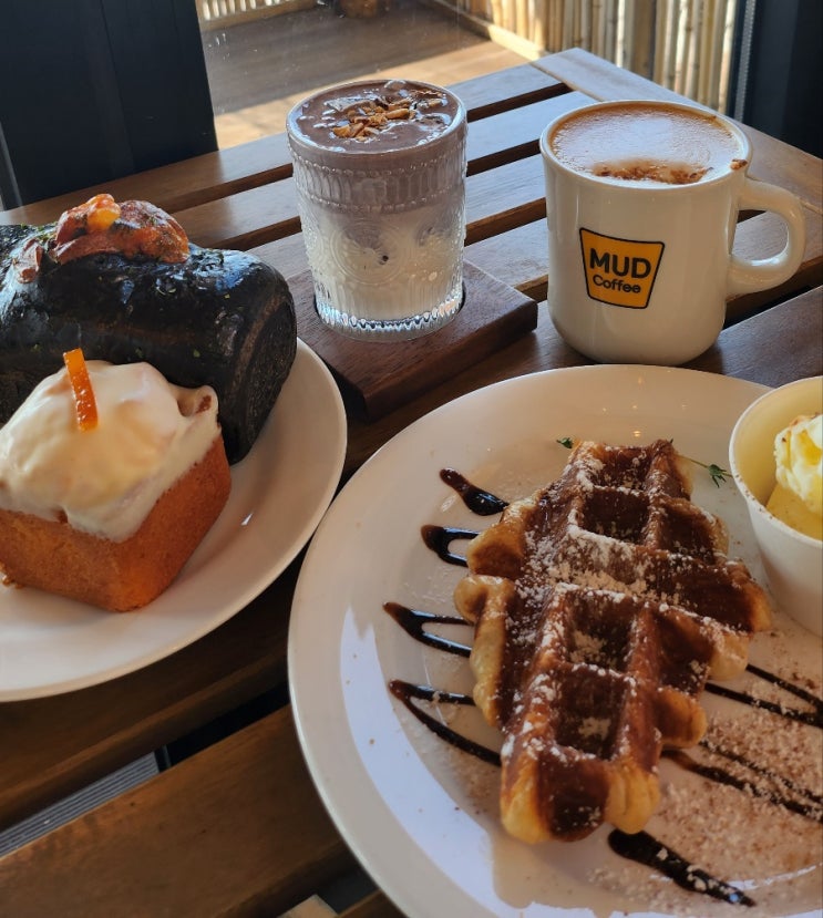  여자친구와 대부도 카페 데이트! 분위기 좋은 뻘다방카페 [뻘카페, 대부도, 방아머리 해변]