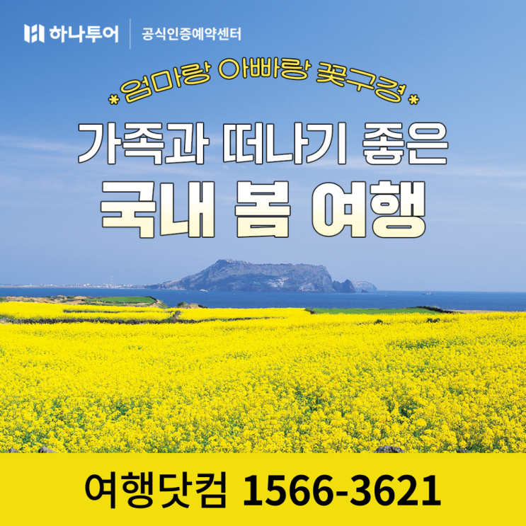  가족과 함께 국내 봄 여행 부모님 꽃구경 추천 여행지
