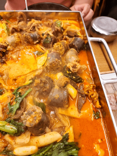  건대국밥 구리 순대 명물 강창구찹쌀진순대 건대강림
