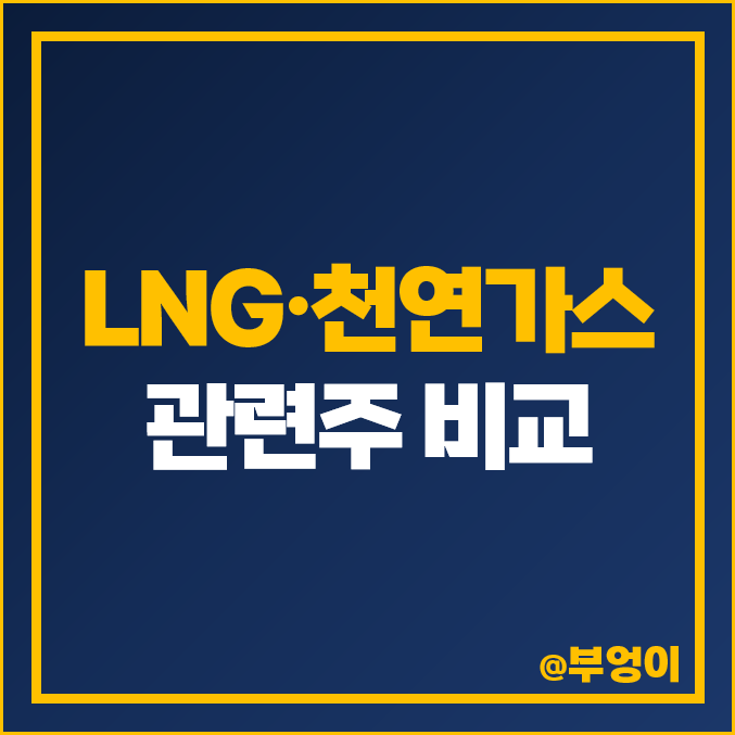 액화 천연가스 관련주 LNG 주식 대한해운 현대미포조선 주가